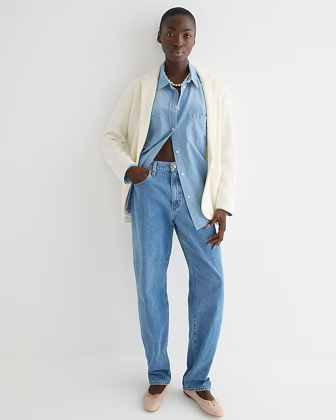Cecile relaxed sweater-blazer | J. Crew US
