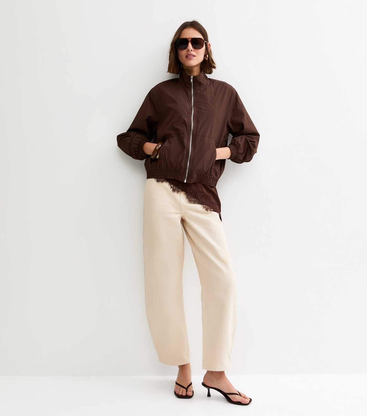 Off White Barrel Leg Jeans | New Look | New Look (UK)