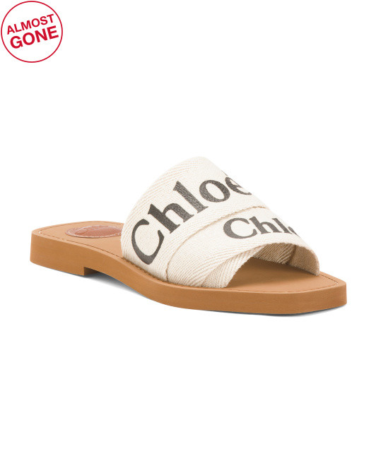 Logo Flat Slides | TJ Maxx