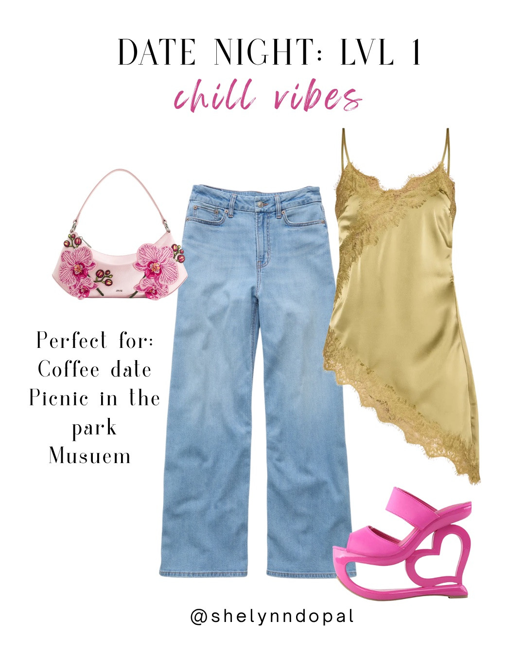 Three Date Night Outfits and three different vibes!