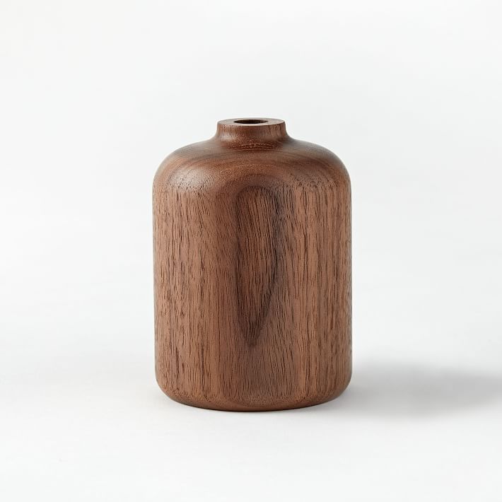 Melanie Abrantes Hardwood Vase - Short | West Elm (US)