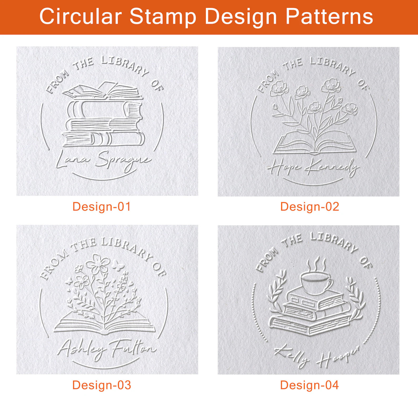 Book Embosser Personalizedcustom From the Library of Book - Etsy | Etsy (US)