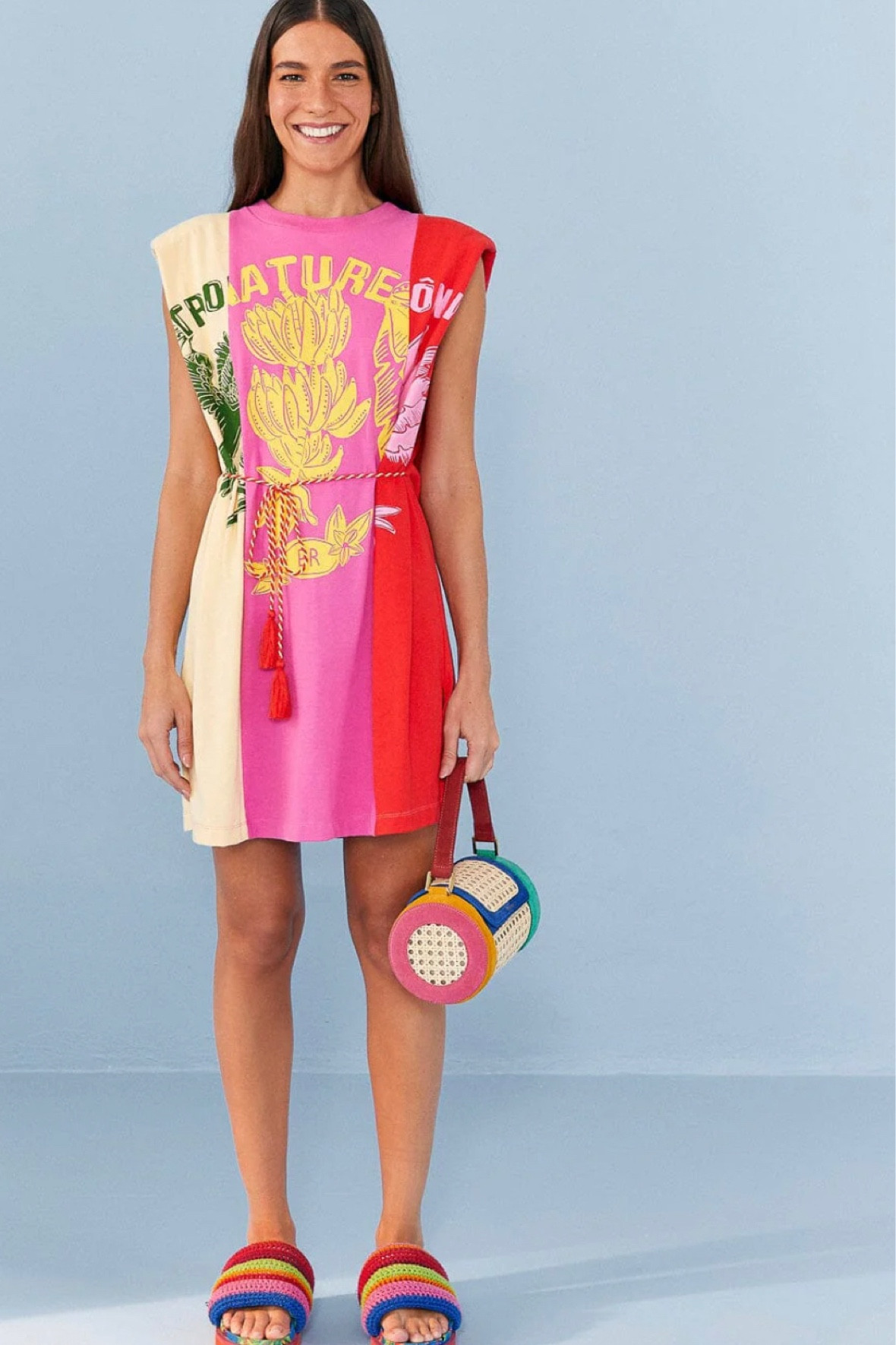 Sleeveless mini dress colorful spring dress 

#LTKstyletip #LTKFind #LTKSeasonal