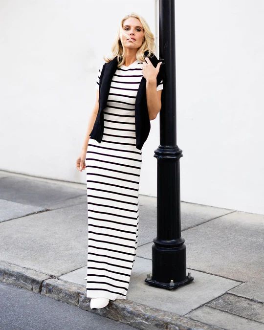 Essential Striped Maxi Dress | VICI Collection