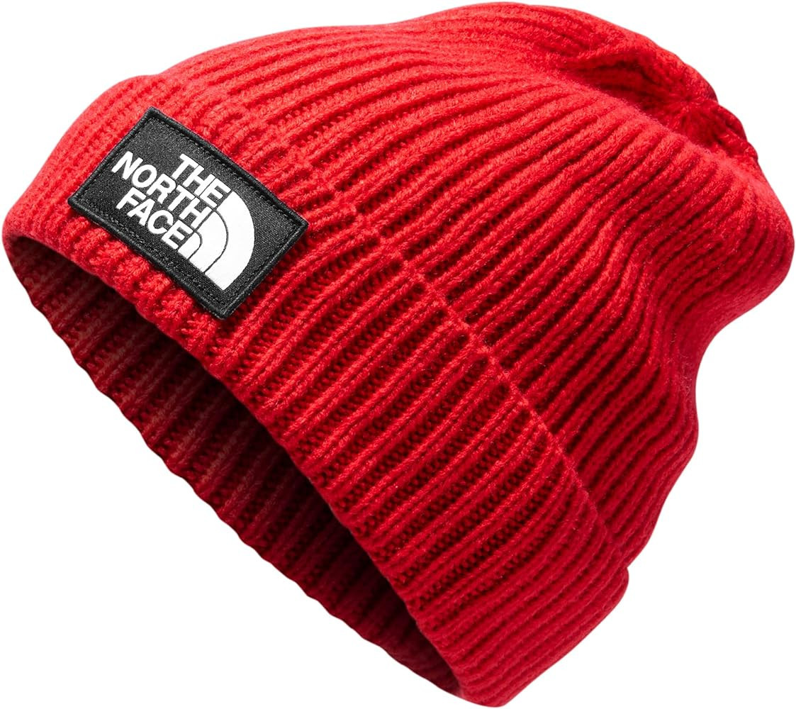 THE NORTH FACE TNF Logo Box Cuffed Beanie | Amazon (US)