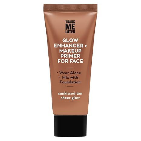 Elizabeth Mott Thank Me Later Glow Enhancer - Hydrating Face Primer & Highlighter for Radiant Ski... | Amazon (US)