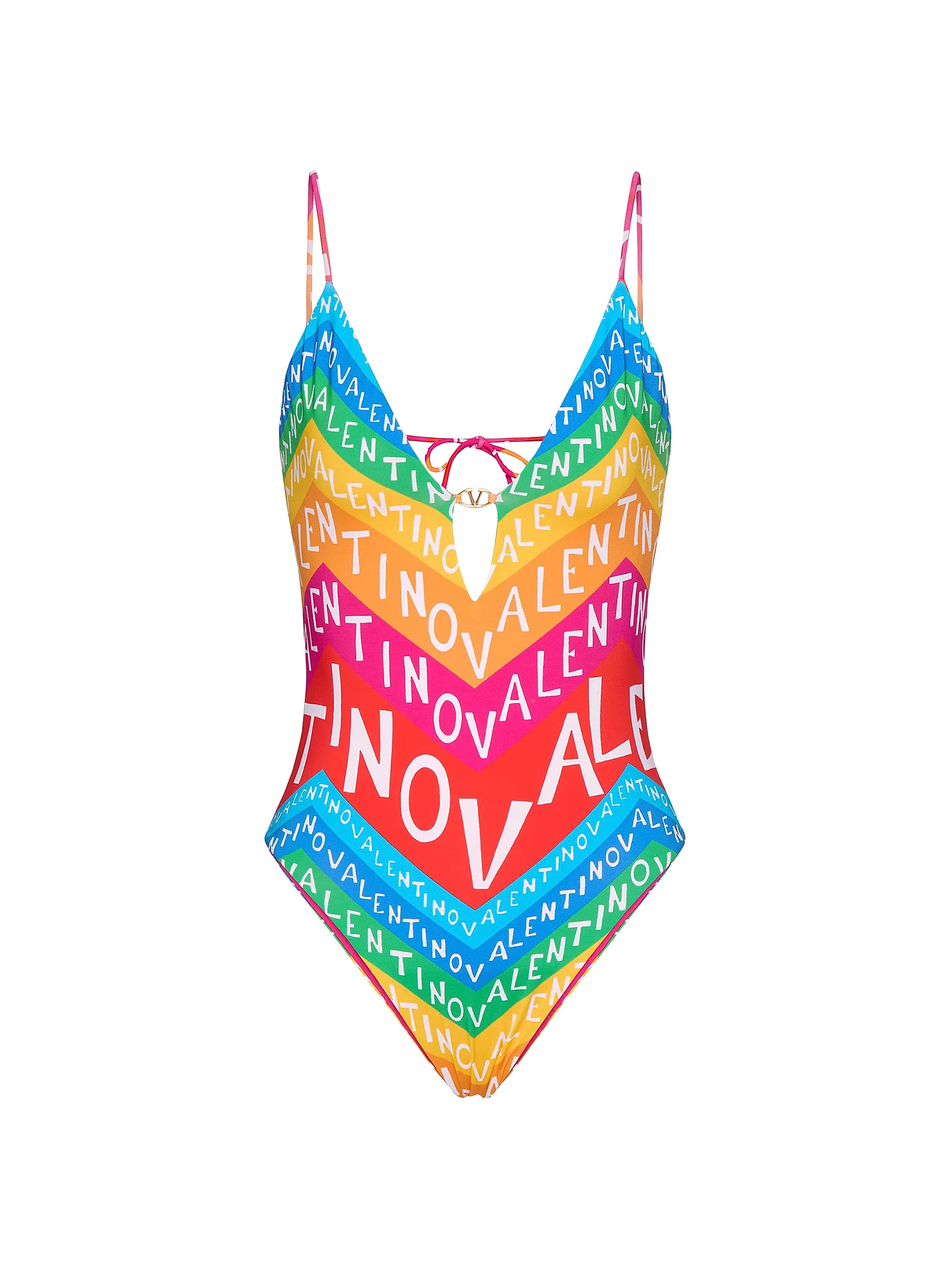 Chevron Lycra 24 One-Piece Swimsuit | Saks Fifth Avenue