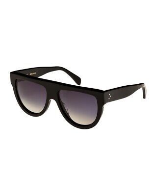 NIB Celine CL4001IN Flattop Gradient Shield Sunglasses w Box & Case Retail $500  | eBay | eBay US