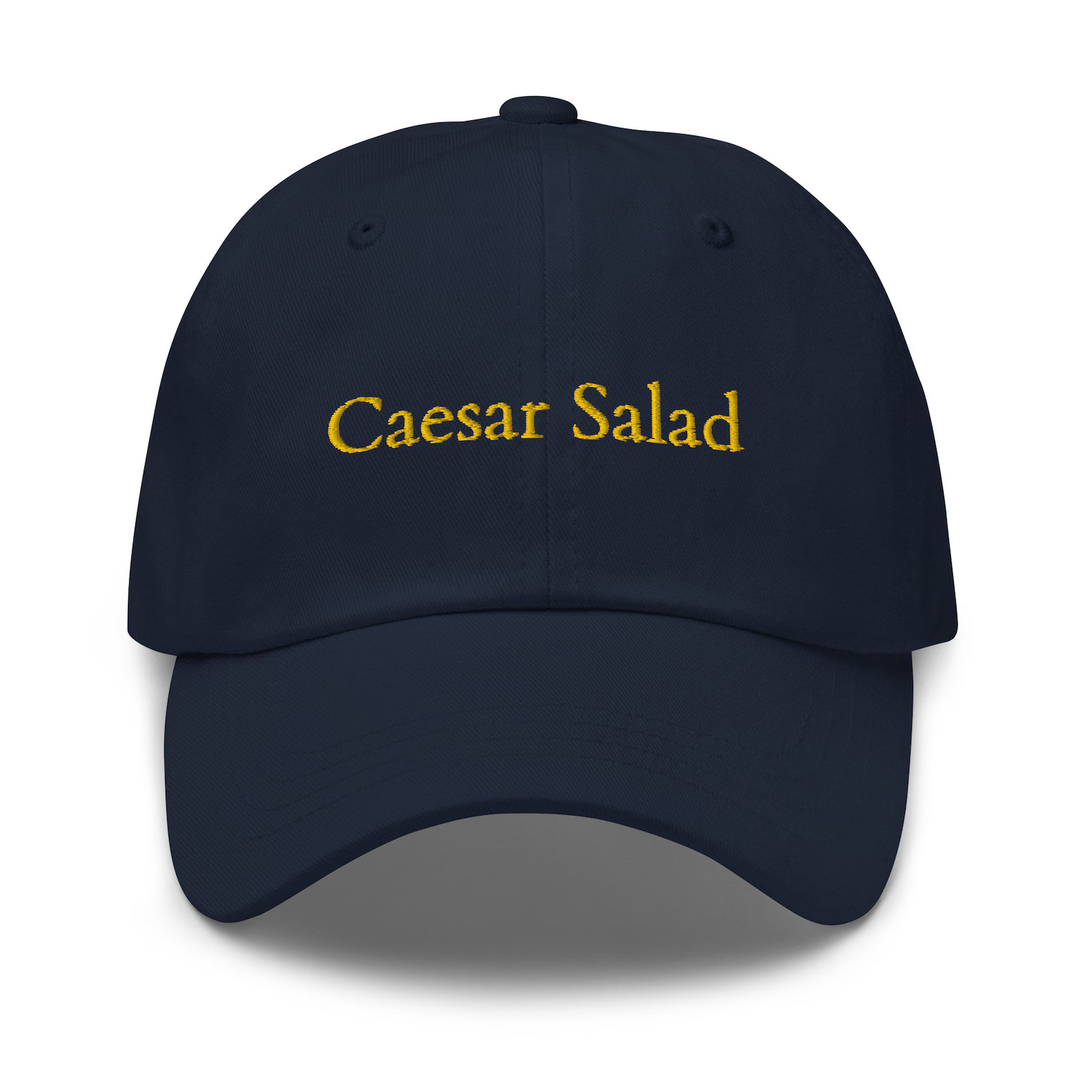 Caesar Salad Hat - Gift for Caesar Salad Lovers and Romaine Lettuce Fans - Cotton Embroidered Cap... | Etsy (US)