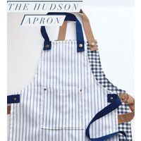 Boys Apron, Hudson, Stripe, Gingham, Navy, Grey, Farmhouse Style, Classic, Cooking, Baking, Toddler, | Etsy (US)