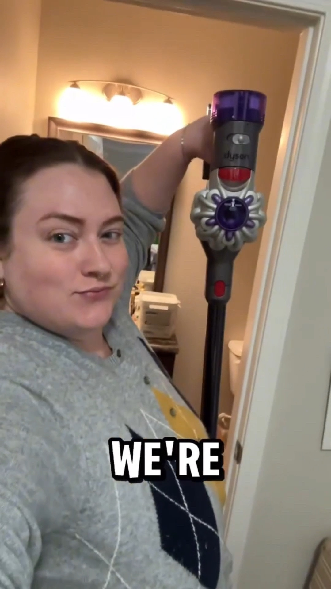 The one thing about fostering for me is the mess 😵‍💫 kittens learning to use and subsequently playing in the litter box is the bane of my existence (adult cats don’t usually do this and I prefer to foster adults but lol). I received a gifted @dyson V8 from @qvc and have used it every day since they have sent it to me (to clean the litter mess from my own cats). I already own 3 types of vacuums and use none of them. My big corded one is too bulky, I have too much stuff on my floor for a roomba to be useful, and I have a small handheld vacuum that’s too small to use around my apartment. Yikes lol it’s giving Goldilocks. This cordless Dyson has been a game changer. I generally don’t have to bend down to use it, it doesn’t have a cord, it’s lightweight and has a run time of about 30 minutes and I promise I’m not vacuuming more than 18 minutes at a time LOL. After getting all the litter and bits out of the foster bathroom I went in with rescue spray. This is standard at vets and among foster agencies. Spray, let it sit to disinfect for 15 minutes, then wipe up. I hate the smell so I spray an extra time with hypochlorous acid - this sanitizes the space as well. I sprayed everything - walls - toilet - kitty toys - to make sure everything was clean. If you’re curious about fostering they’re always in need. If you have a bathroom you can foster! I also have the profits here linked in my LTK and storefront and you don’t need to buy anything but if you’re curious about the Dyson it is amazing. #dysonv8 #qvc