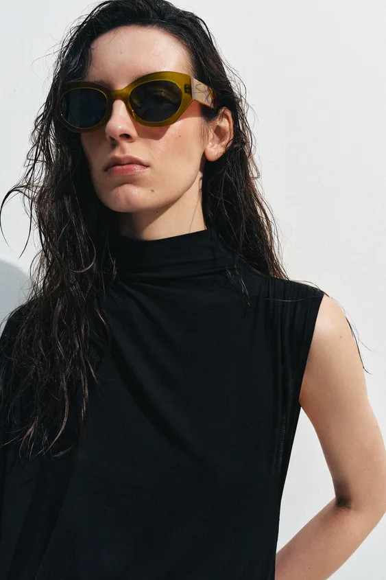 OVAL SUNGLASSES | Zara US