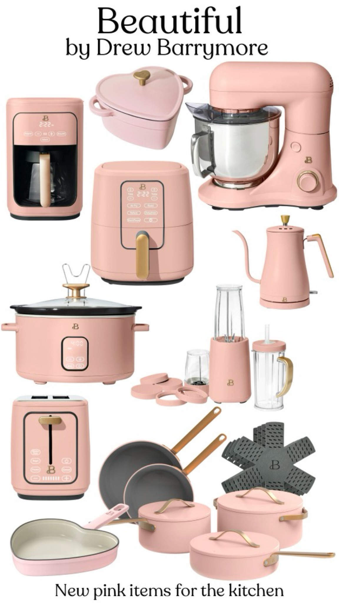 #WalmartPartner how gorgeous is this new rose pink color from the Beautiful by Drew Barrymore collection at @walmart?!! I want it all!! #WalmartHome #Walmart 

#LTKfindsunder100 #LTKfindsunder50 #LTKhome