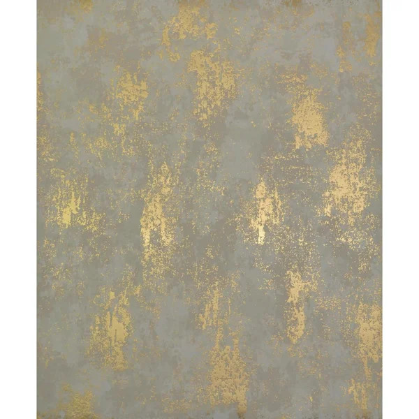 Antonina Vella Modern Metals Abstract Double Roll | Wayfair North America