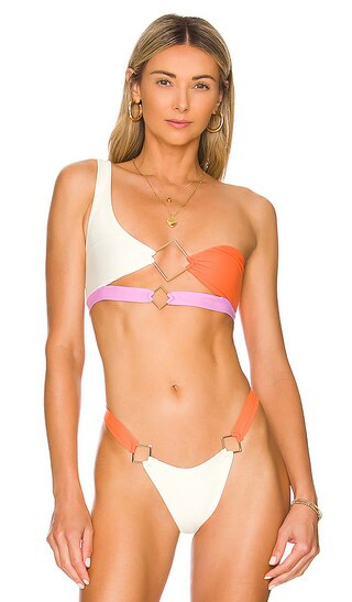 Shine On Me Top in Orange & Pink | Revolve Clothing (Global)