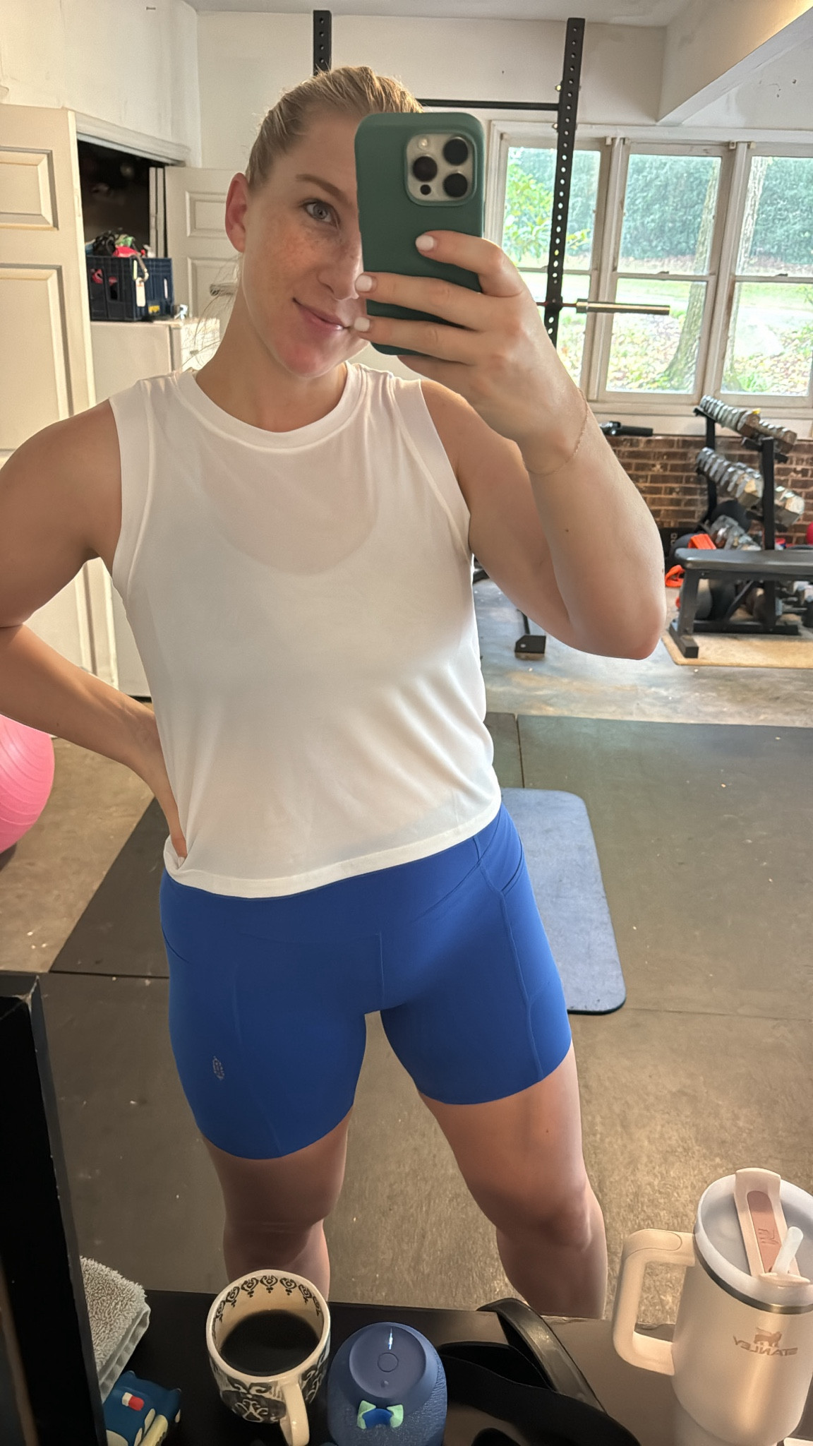 This set is available on the Nordstrom Anniversary Sale! The top is currently available in most sizes and the shorts are available in all sizes! So many great workout options. Wearing my normal size in both 

#LTKxNSale #LTKSaleAlert #LTKSummerSales