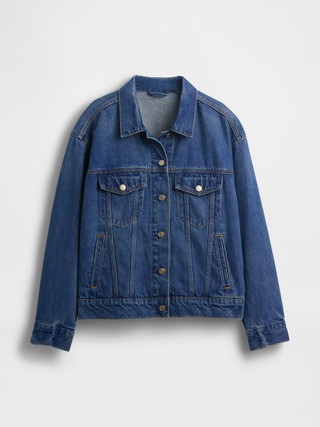 Oversized Icon Denim Jacket | Gap (US)
