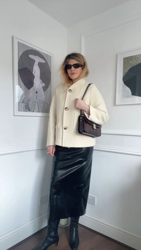 Chic spring outfit, sesame bag, sesame coat, midi skirt, prada sunglasses

#LTKeurope #LTKhome #LTKover40