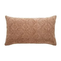 Better Homes & Gardens 14" x 24" Terracotta Crafted Geo Cotton Decorative Pillow | Walmart (US)