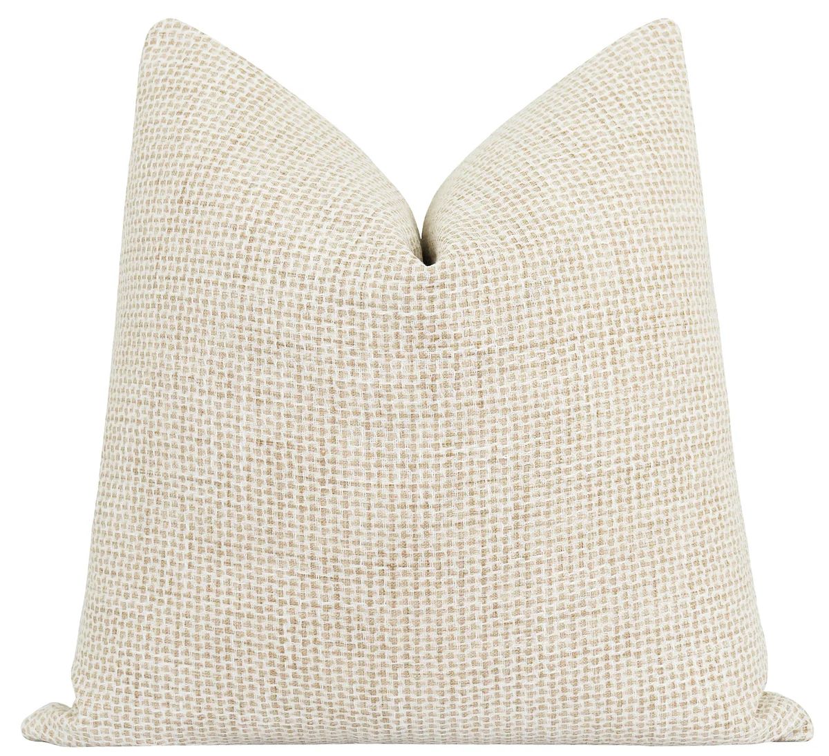 Eaton Natural Woven Pillow | Land of Pillows