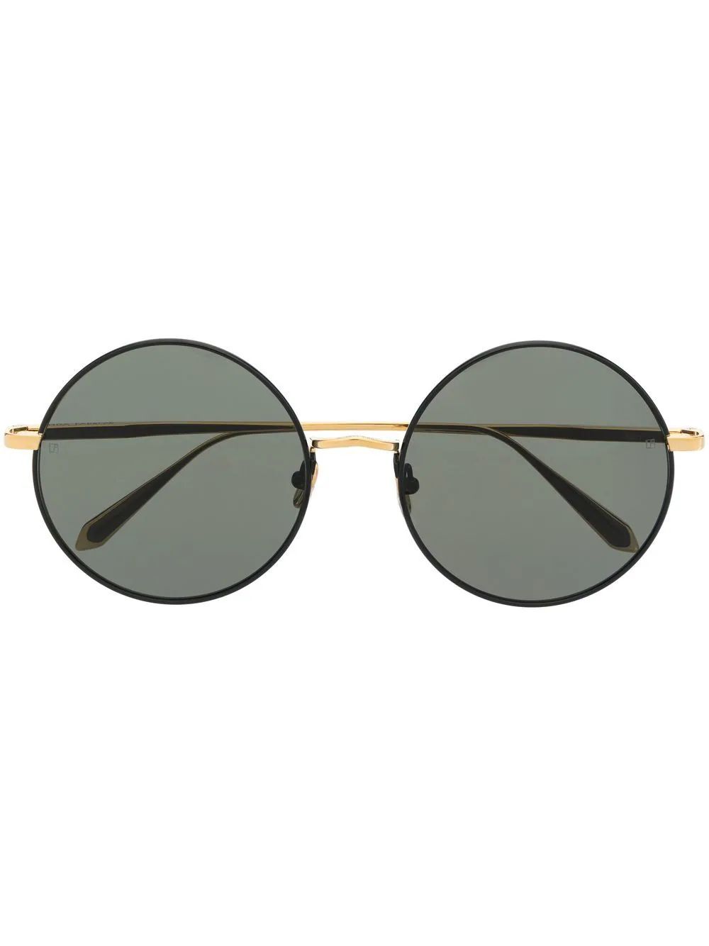 Linda Farrow Bea round-frame Sunglasses - Farfetch | Farfetch Global