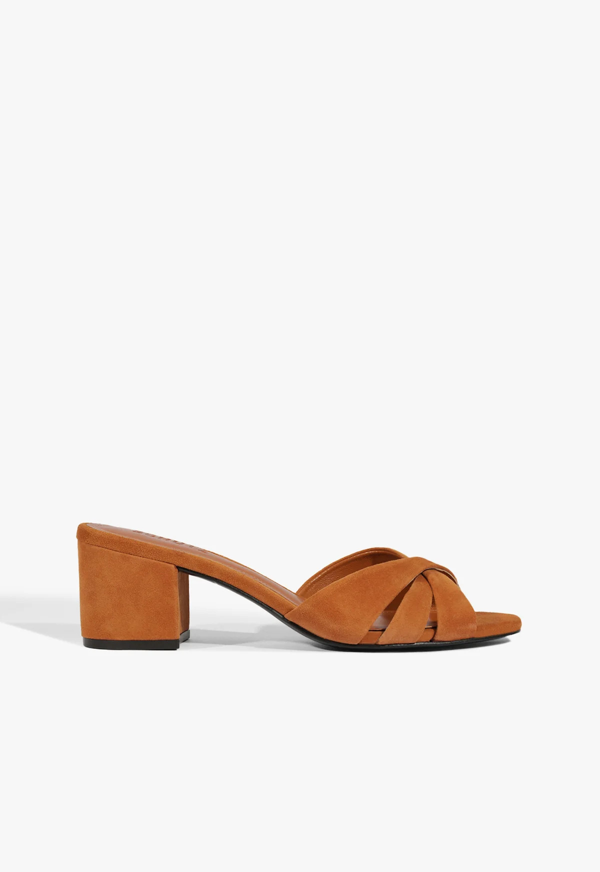 Keefa Block Mule Suede Sandal | Schutz (US)