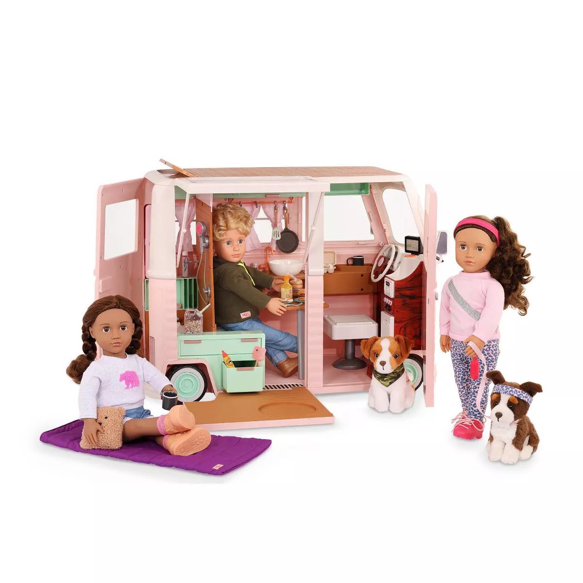 Our Generation Country Cruising RV Camper Vehicle Playset for 18" Dolls | Target