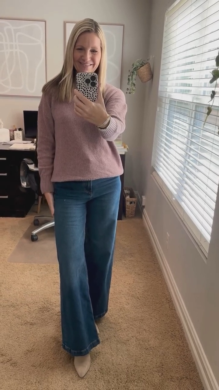 Old Navy is having a huge sale this weekend so had to share this sweater again. 

These @gap  jeans are at the top of my favorites. And if you know me, it takes a good sweater to get me to wear it. This @oldnavy sweater fits that description and I couldn’t resist this color. 

And the best news is my baby girl comes home tonight 💕 Have a great day friends!

Comment SHOP below to receive a DM with the link to this post on my LTK ⬇ https://liketk.it/5zt0v #ltkover40 #ltkootd #ltkseasonal #gapstyle #oldnavystyle #businesscasualstyle #marketingexecutive #workingmomlife #workwearstyle #falloutfitinspo

#LTKOver40 #LTKWorkwear #LTKSaleAlert