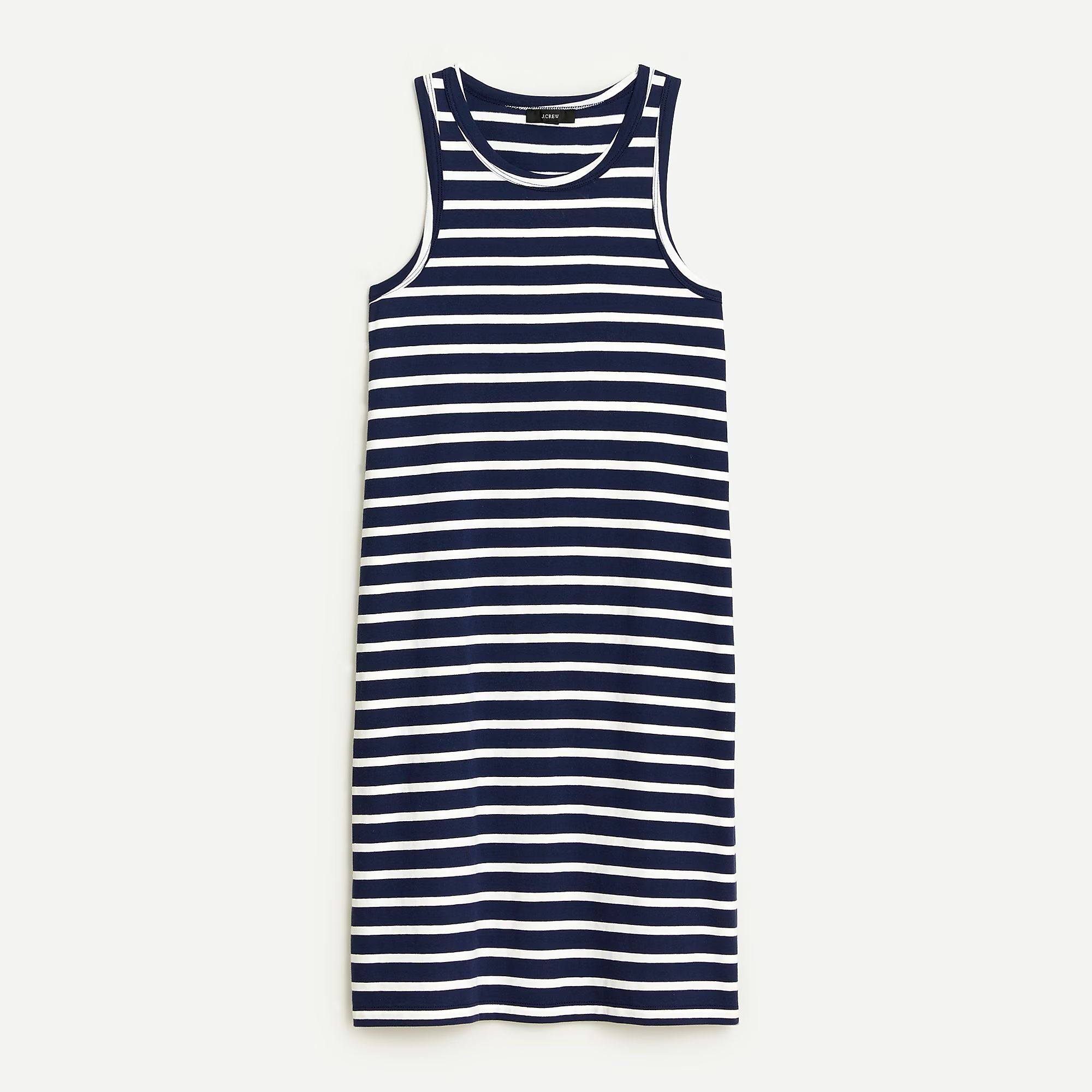 Knit cutaway mini dress in stripe | J.Crew US