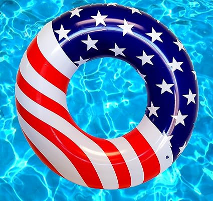 Playscene Giant American Flag Pool Float | Amazon (US)