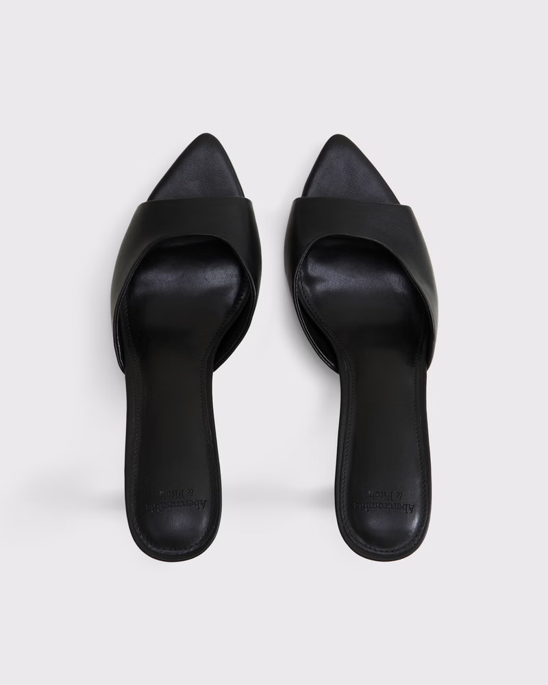Slip-On Mule Heels | Abercrombie & Fitch (US)