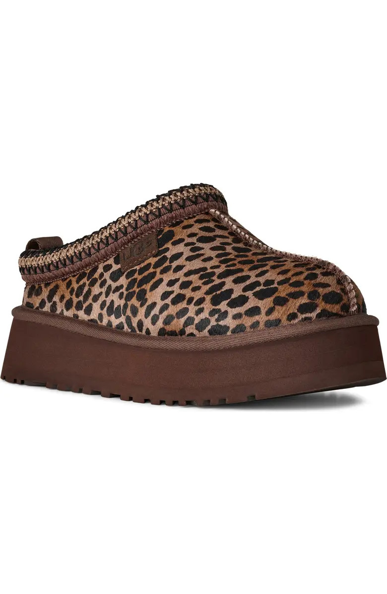 UGG® Tazz Caspian Genuine Calf Hair Platform Slipper (Women) | Nordstrom | Nordstrom
