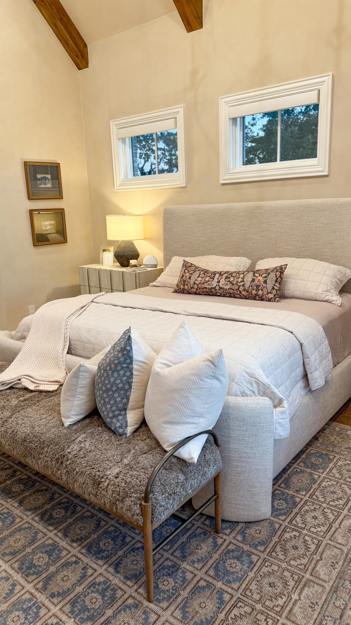 This entire bed looks like it’s straight out of Pottery Barn — but every single piece is from Quince, for half the price.
The European Linen Box Quilt (Sand) is the perfect neutral linen layer.
Underneath: the Bamboo Sheet Set (Sand) — cooling, silky soft, and perfect for year-round comfort.
The Fisherman Throw (Natural) adds that chunky, cozy texture, and the Silk Pillowcases feel five-star.
Add the Peony Candle to your nightstand, and it’s basically a spa in your bedroom.

✨ Save this post for your quiet luxury bedroom inspo and shop the full look on LTK.
#QuincePartner @onequince

#LTKHome