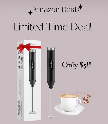 Amazon deals / Bonsenkitchen Milk Frother Handheld, Electric Foam Maker with Stainless Steel Whisk, Hand Drink Mixer for Coffee, Lattes, Cappuccino, Matcha, Battery Operated, Stirrer Coffee Wand / gift idea / Mother’s Day gift idea / gifts for her 

#LTKFindsUnder50 #LTKGiftGuide #LTKOver40