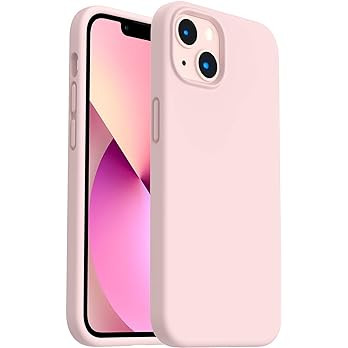 ORNARTO Shockproof Liquid Silicone Designed for iPhone 13 Case Gel Rubber Full Body Protection An... | Amazon (UK)