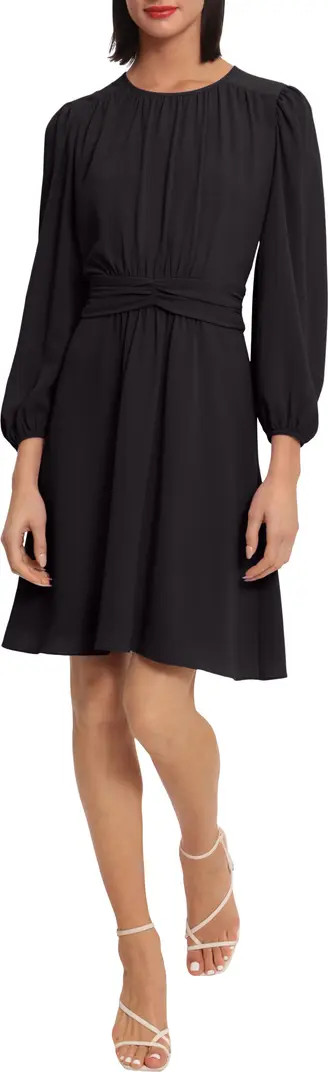 Donna Morgan Ruched Waist Fit & Flare Dress | Nordstromrack | Nordstrom Rack