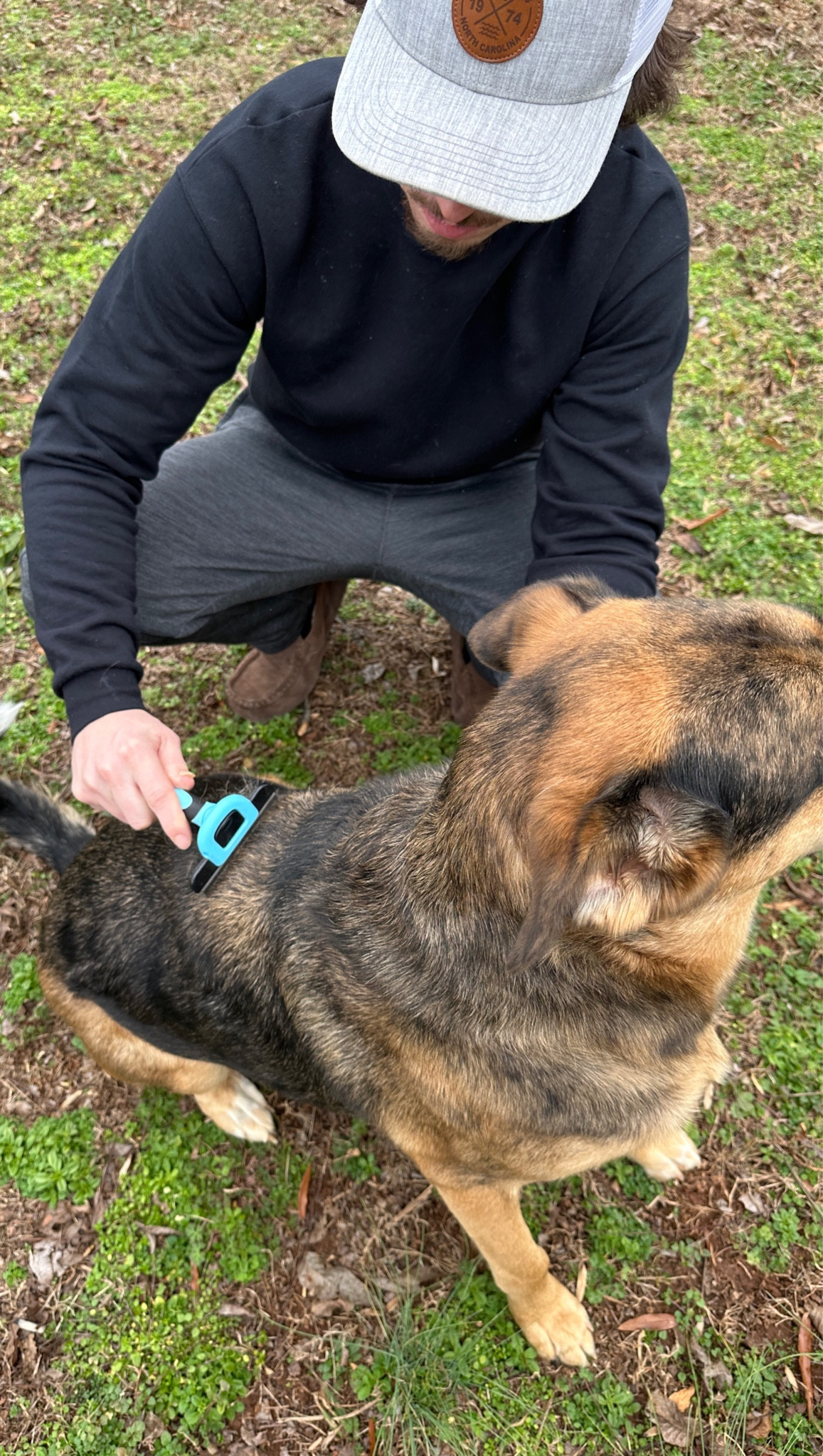 We have used this deshedding brush with all 4 of our dogs for years!! Having dogs that shed can be incredibly frustrating but having this deshedding brush makes it a little easier. 

#dog #dogs #pets #desheddingbrush 

#LTKHome #LTKFamily #LTKPets