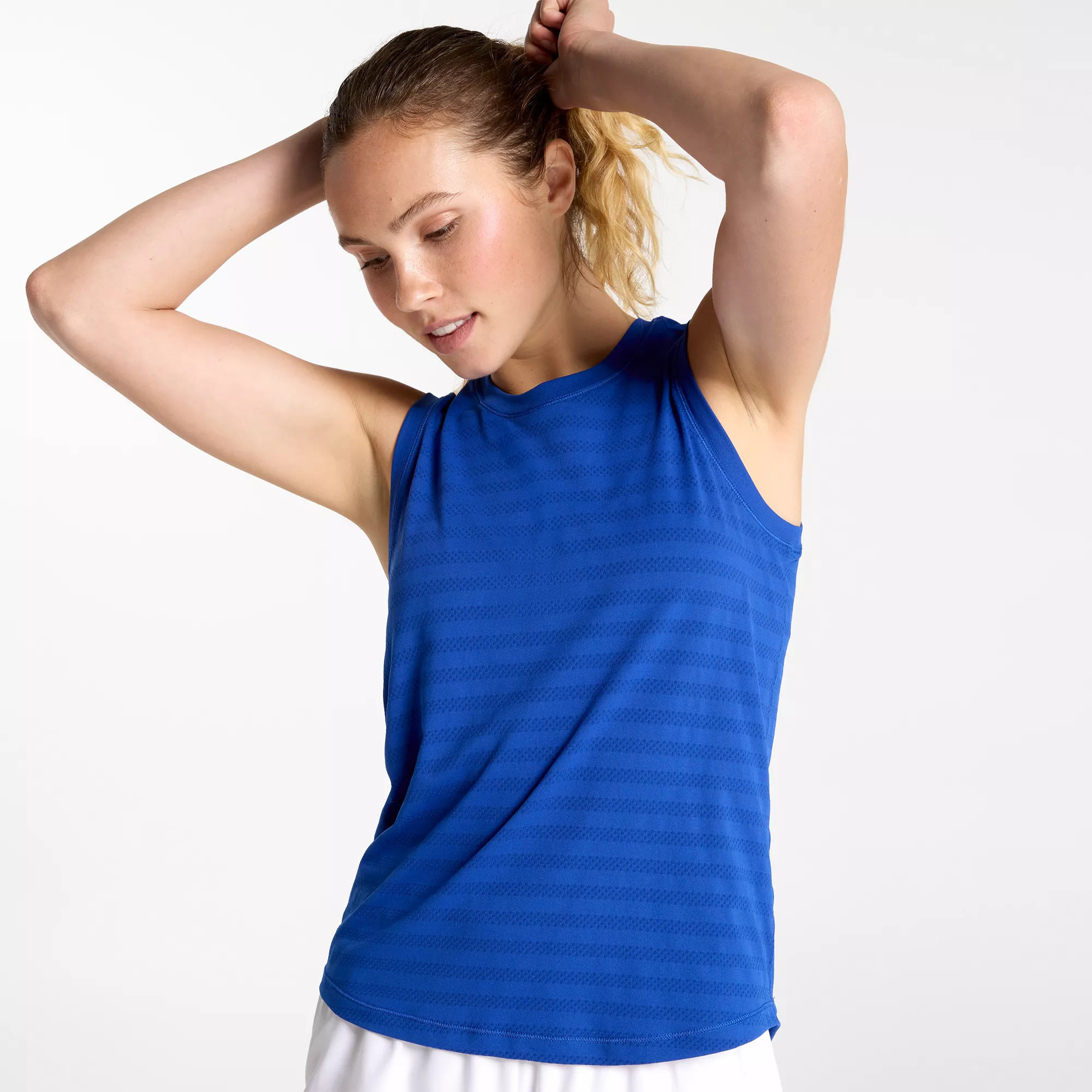 DSG Women's Seamless Jacquard Tank, Medium, Team Royal Blue | DICK'S Sporting Goods