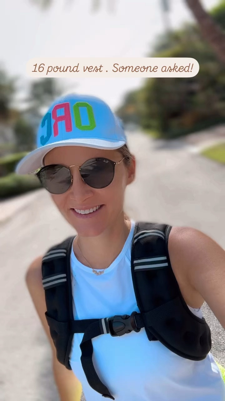 Love my new weighted vest. It's excellent for building bone density as we age. Mine is a 16 pound. It is comfortable. I've been doing 2 mile walks with it daily.

#LTKSaleAlert #LTKOver40 #LTKActive