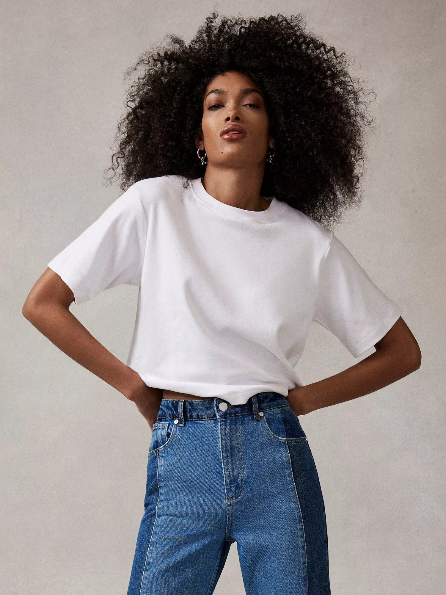 Mint Velvet Ultimate Cotton T-Shirt, White | John Lewis (UK)