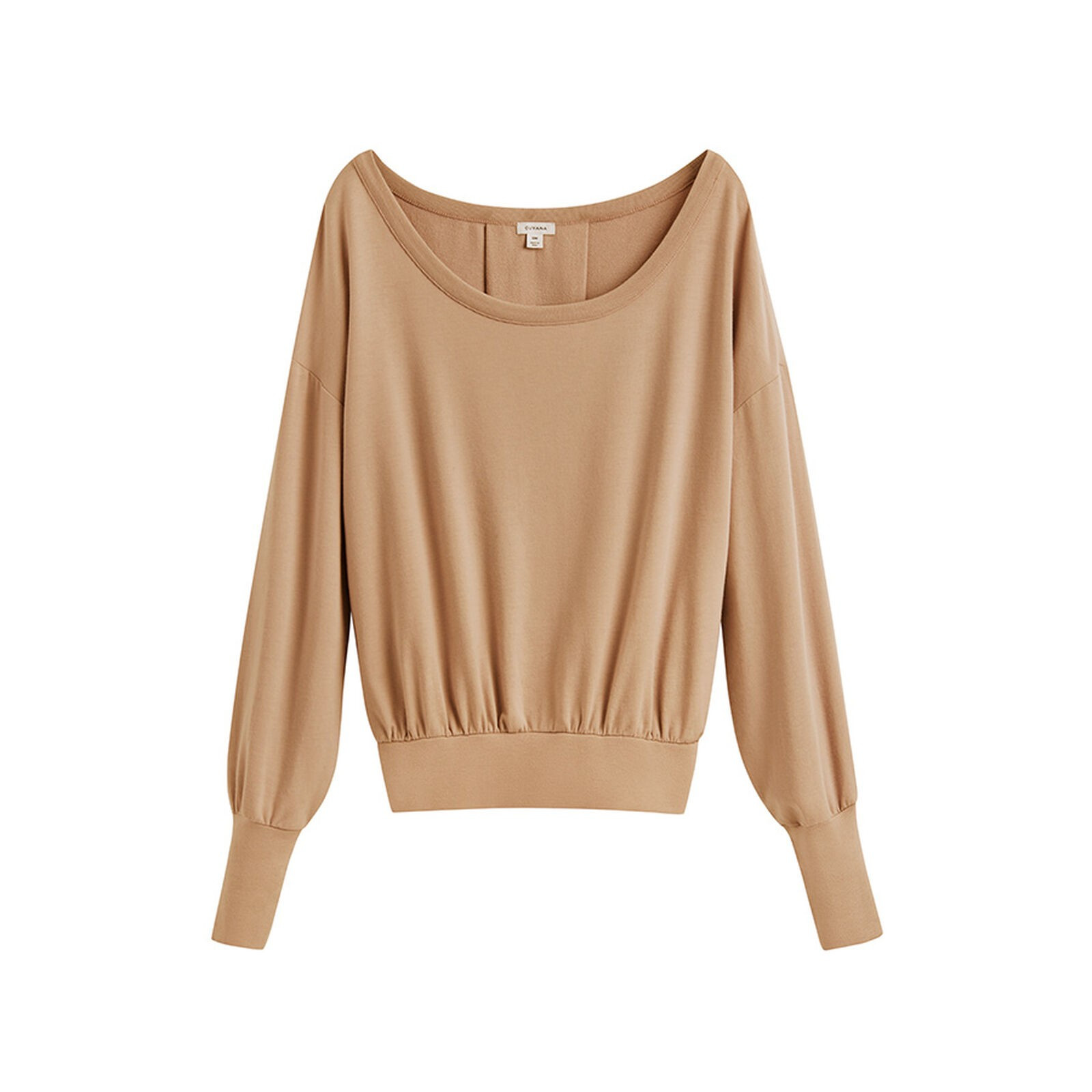 French Terry Boatneck Sweatshirt | Cuyana