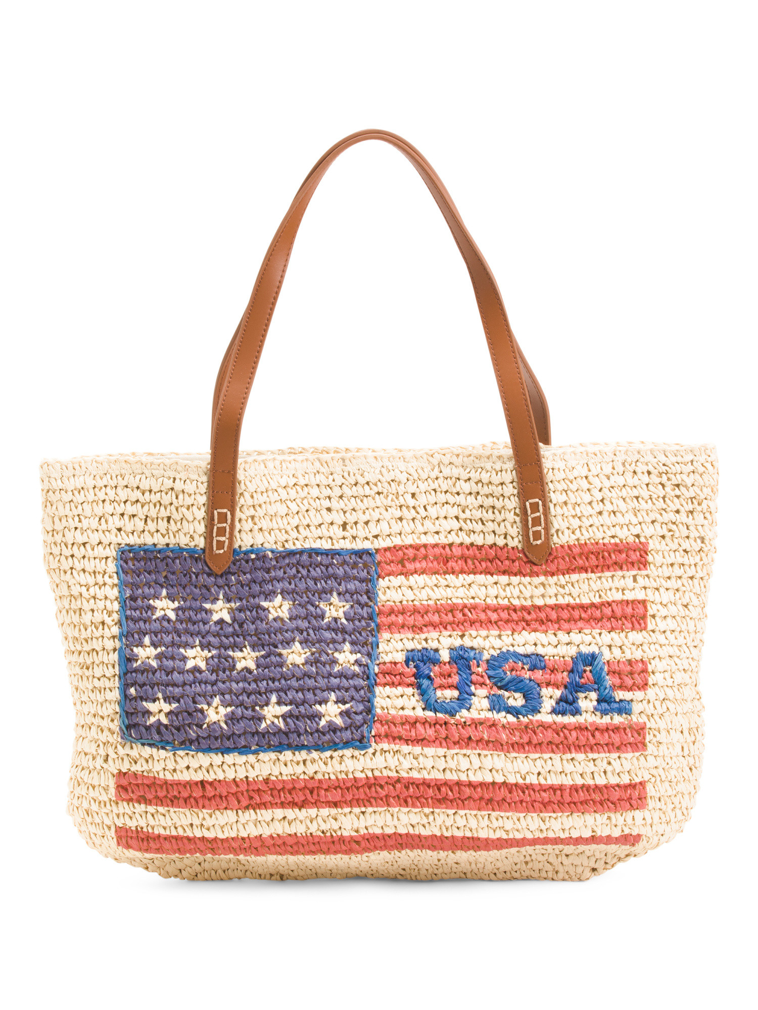 Americana Straw Tote | Handbags | Marshalls | Marshalls