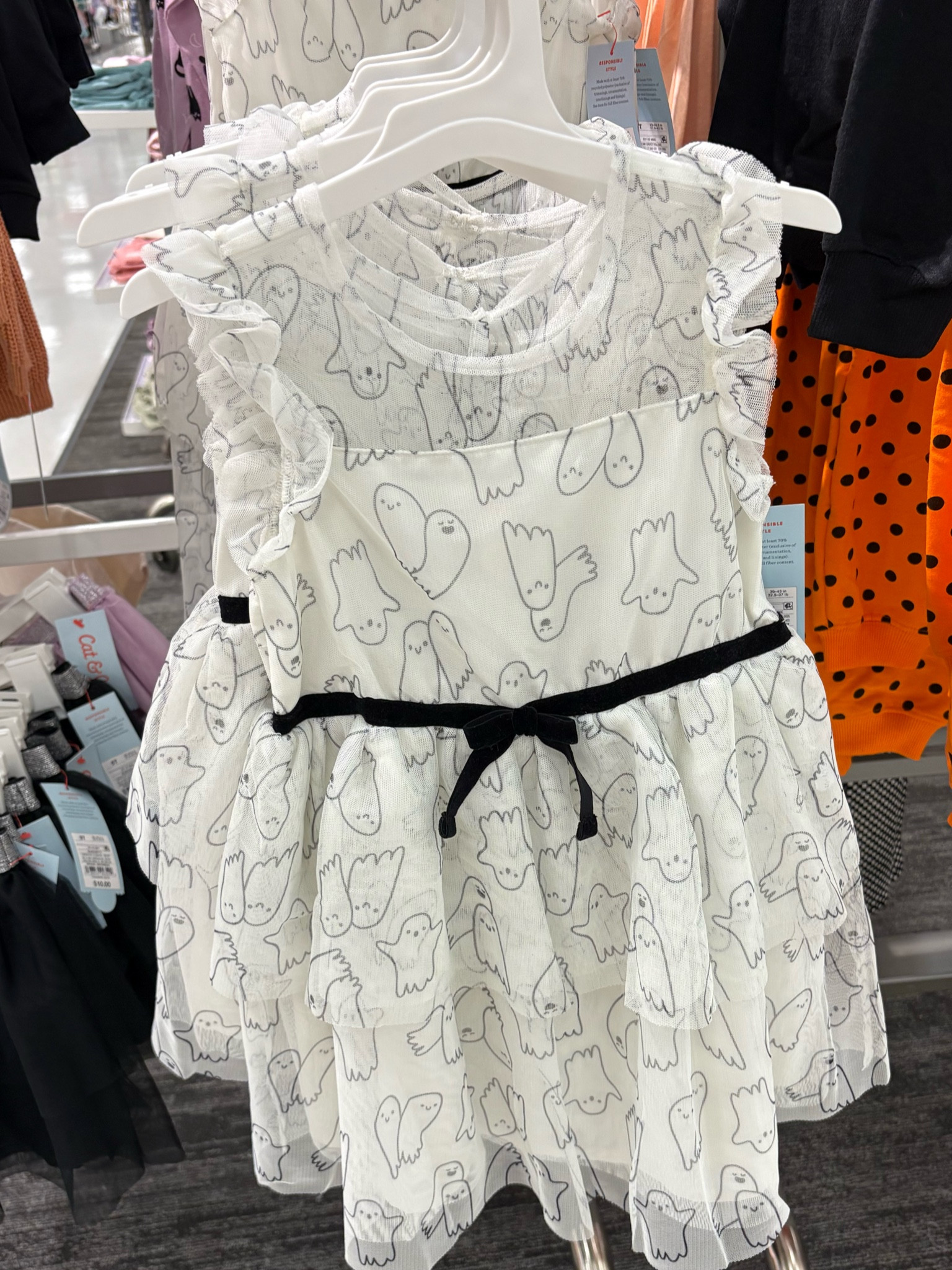 The cutest ghost dress! Loving all these kids Halloween clothes 

#LTKStyleTip #LTKKids #LTKFamily