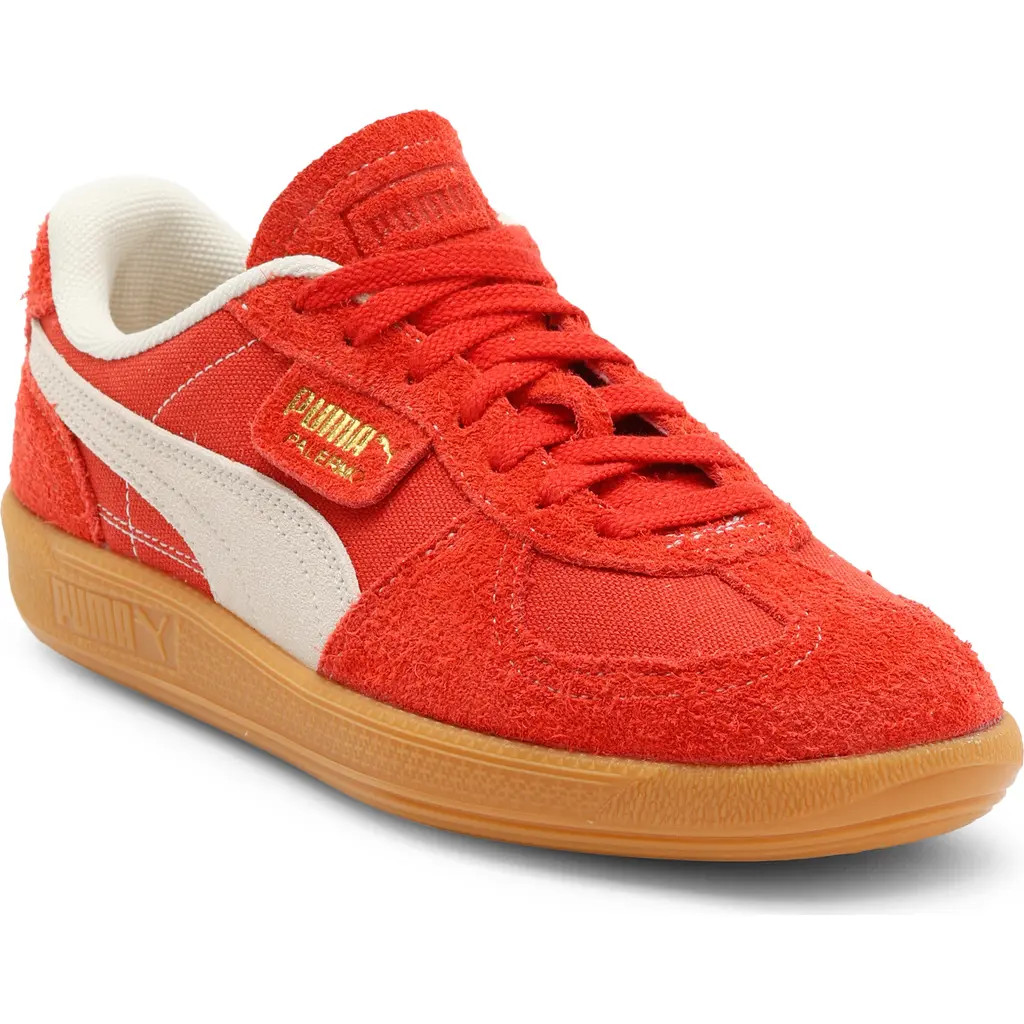 PUMA Palermo Vintage Sneaker in Candy Apple/gum at Nordstrom, Size 6 | Nordstrom