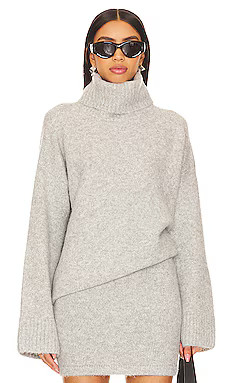 SNDYS Winnie Jumper in Heather Grey from Revolve.com | Revolve Clothing (Global)