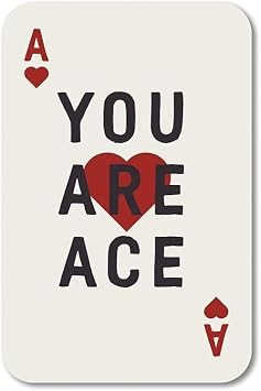 ArtDirect You Are Ace Unframed Art Print Giclee Poster by Kerr-Dineen, Frankie - Ready for Framin... | Amazon (US)