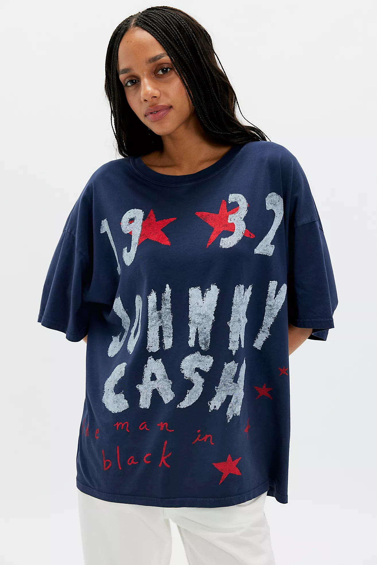 Johnny Cash Doodles Tee | Free People (Global - UK&FR Excluded)