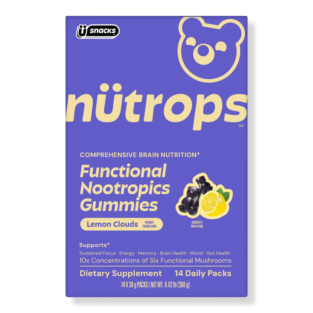 Gruns Nutrops Functional Nootropics Mushroom Gummies Supplement - 14 pack | Ulta