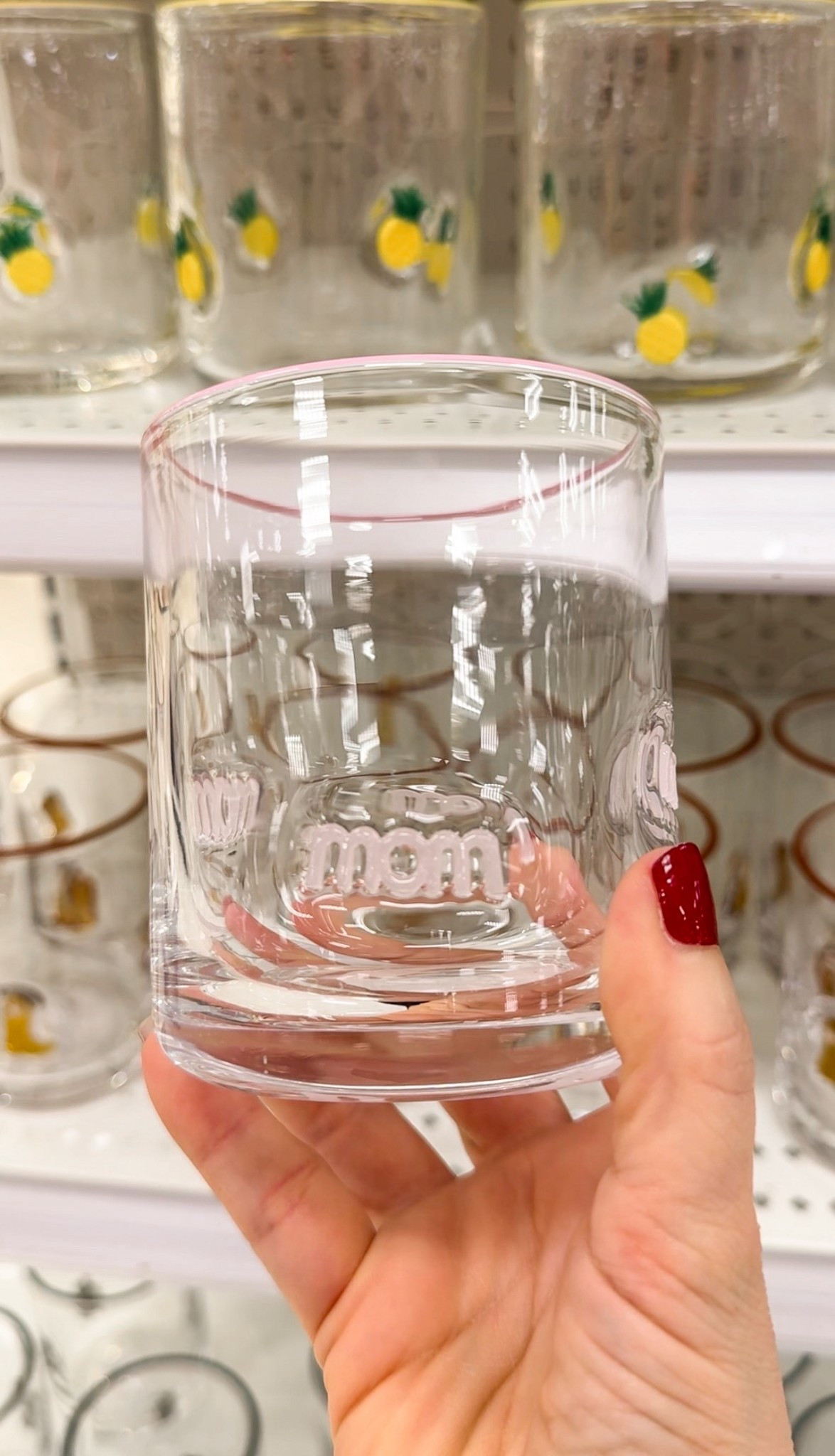 Mother’s Day gift idea 🌸 Cute “Mom” glass cup—perfect to fill with treats, skincare, or small gifts for a thoughtful and aesthetic present.

#LTKHome #LTKMothersDay #LTKSeasonal
