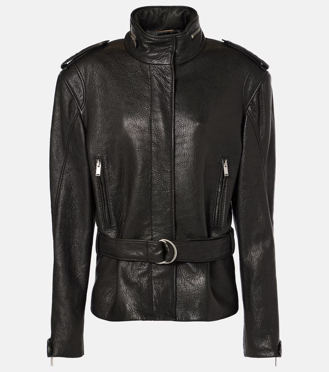Oversized leather jacket | Mytheresa (US/CA)
